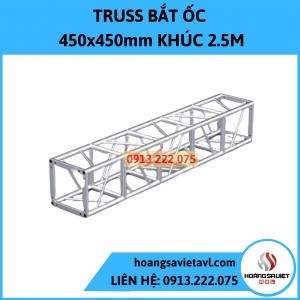 Khung Truss Nhôm 450X450mm Khúc 2.5M
