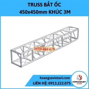 Khung Truss Nhôm 450X450mm Khúc 3M