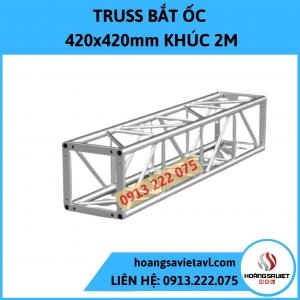 Khung Truss Nhôm 420X420mm Khúc 2M