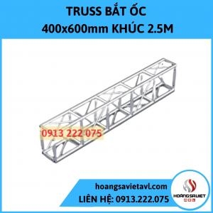 Khung Truss Nhôm 400X600mm Khúc 2.5M