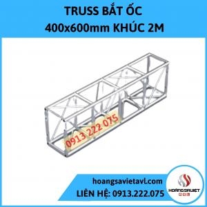 Khung Truss Nhôm 400X600mm Khúc 2M