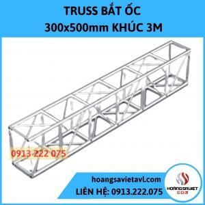 Khung Truss Nhôm 300X500mm Khúc 3M