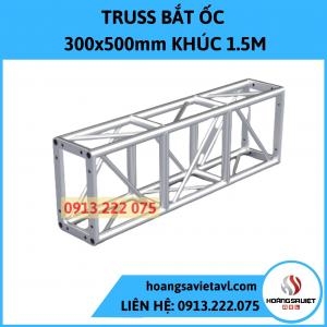 Khung Truss Nhôm 300X500mm Khúc 1.5M