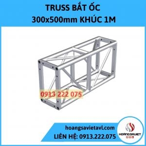 Khung Truss Nhôm 300X500mm Khúc 1M