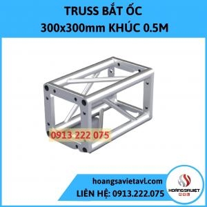 Khung Truss Nhôm 300X300mm Khúc 0.5M