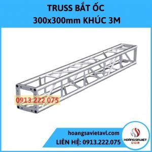 Khung Truss Nhôm 300X300mm Khúc 3M