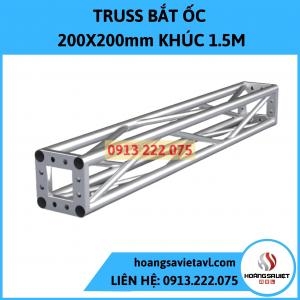 Khung Truss Nhôm 200X200mm Khúc 1.5M