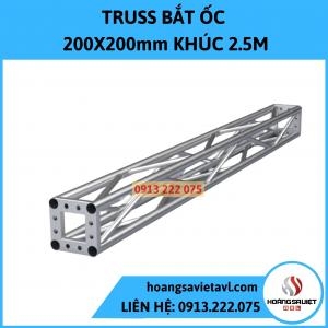 Khung Truss Nhôm 200X200mm Khúc 2.5M