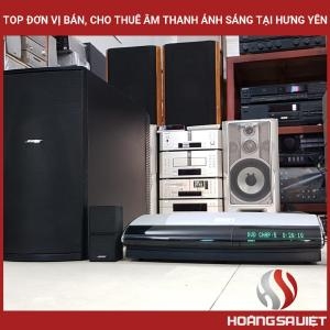 Top Sound and Light Sales and Rental Units in Hung Yen