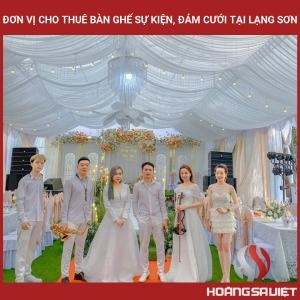 Đơn Vị Cho Thuê Bàn Ghế Sự Kiện Tại Lạng Sơn