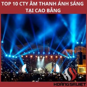 Top Sound and Light Sales and Rental Units in Cao Bang