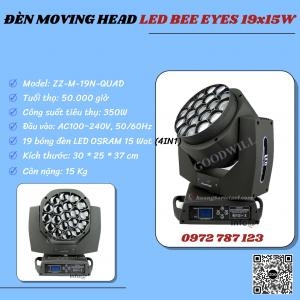 Moving Head LED Bee Eyes Stage Light 19x15W