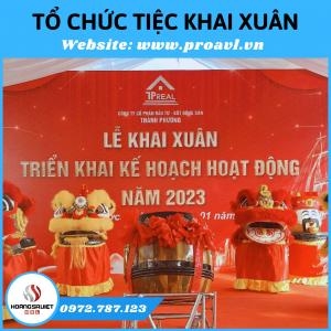 Tổ Chức Tiệc Khai Xuân Đầu Năm 2024