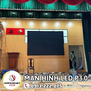 Dự Án Màn Hình Led P3.0 - Ban Chỉ Huy Quân Sự Quận 8