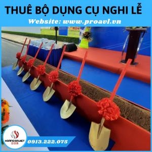 Rental of Construction Starter Kits - Groundbreaking in Hanoi
