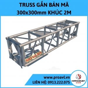 Khung Truss Nhôm 300X300mm Khúc 2M - V3030B4P