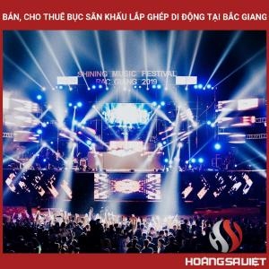 Selling and Renting Mobile Stage Podiums in Bac Giang