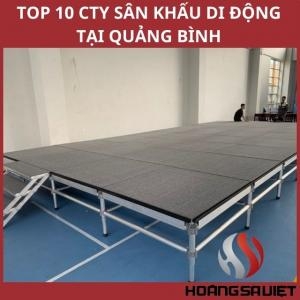 Selling and Renting Mobile Stage Podiums in Quang Binh