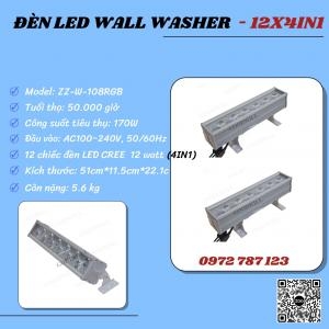 Led Wall Washer Stage Light 12X4In1