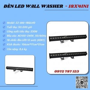 Led Wall Washer Stage Light 18X4In1