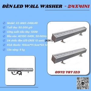 Led Wall Washer Stage Light 24X4In1