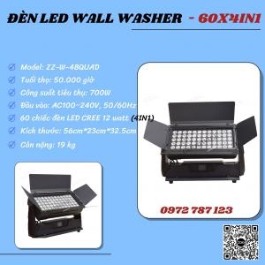 Led Wall Washer Stage Light 60X4In1
