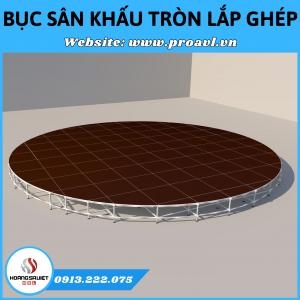Bán, Cho Thuê Bục Sân Khấu Tròn Sự Kiện Lắp Ghép