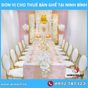 Đơn Vị Cho Thuê Bàn Ghế Sự Kiện, Đám Cưới Tại Ninh Bình