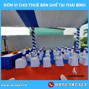 Đơn Vị Cho Thuê Bàn Ghế Sự Kiện, Đám Cưới Tại Thái Bình