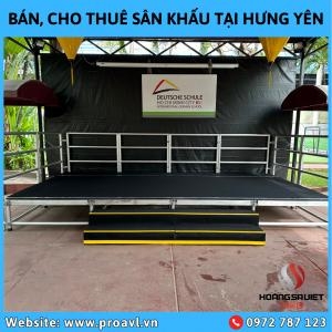 Selling and Renting Mobile Assembled Stage Podiums in Hung Yen