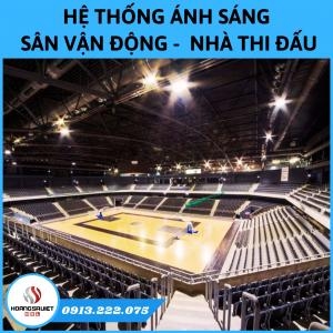 Hệ Thống Đèn Chiếu Sáng Sân Vận Động Đa Năng, Nhà Thi Đấu