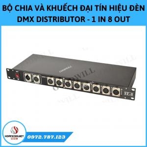 Dmx Distributor 1In8 Out Lighting Control Desk