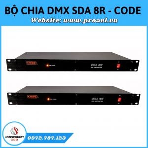 Dmx Signal Splitter Sda 4/ Sda 8 - Code