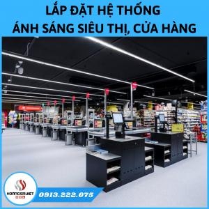 Thiết Kế Hệ Thống Ánh Sáng Trung Tâm Thương Mại, Siêu Thị