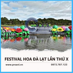 Festival Hoa Đà Lạt Lần Thứ X - 2024