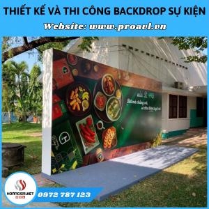 Event Backdrop Design & Construction