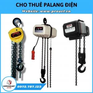 Cho Thuê Pa Lăng Điện Giá Rẻ | Đa Dạng Tải Trọng, Giao Nhanh Toàn Quốc