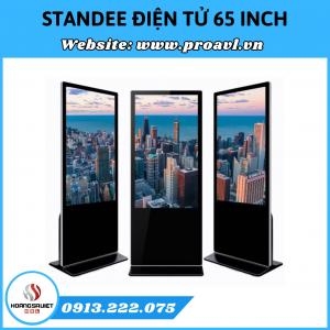 Standee Điện Tử 65 Inch, Màn Hình Quảng Cáo Chân Đứng