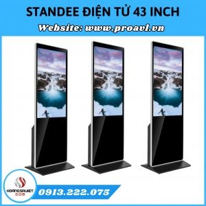 Standee Điện Tử 43 Inch, Màn Hình Quảng Cáo Chân Đứng