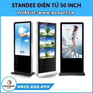 Standee Điện Tử 50 Inch, Màn Hình Quảng Cáo Chân Đứng