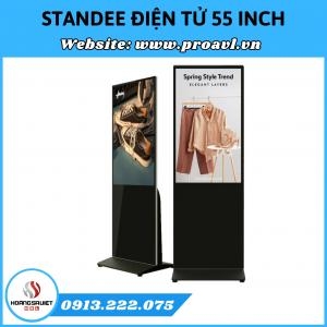 Standee Điện Tử 55 Inch, Màn Hình Quảng Cáo Chân Đứng