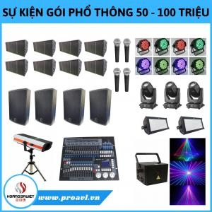 Event Organization Standard Package 50 - 100 Million