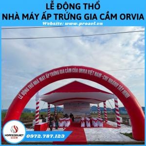 Lễ Động Thổ Nhà Máy Ấp Trứng Gia Cầm Của Orvia Việt Nam - Chi Nhánh Tây Ninh