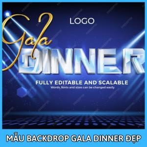 Gợi Ý Các Mẫu Backdrop Gala Dinner Đẹp, Sang Trọng