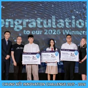 Accompanying Vinsers High School Students at the Innovation Challenge 2025-2026 Finals