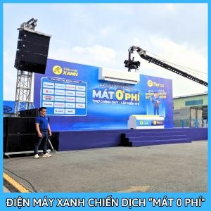 Sự Kiện Điện Máy Xanh Chiến Dịch “Mát 0 Phí”