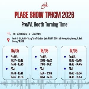 Plase Show 2026 Tp.hcm - Triển Lãm Quốc Tế Thiết Bị Biểu Diễn Chuyên Nghiệp