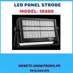 Đèn Sân Khấu Panel Strobe Poj Ix800 Ip68 800W