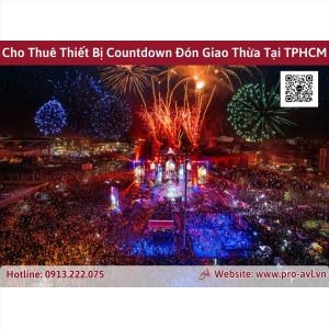Cho Thuê Âm Thanh Ánh Sáng Countdown Tại Tphcm