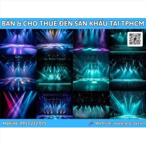 Cho Thuê Đèn Sân Khấu Chuyên Dùng Cho Concert